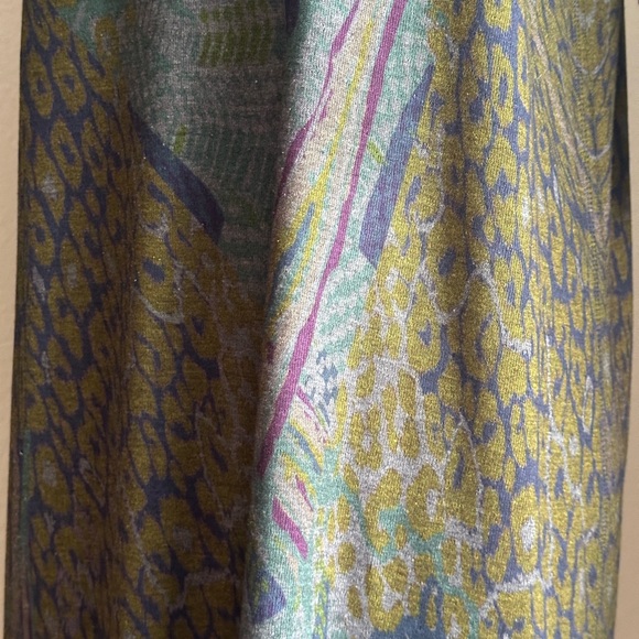 Multi Color Wool Dress - Picture 5 of 5